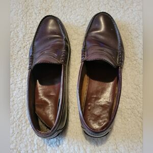 GOODYEAR Leather Penny Loafers Brown Size 10